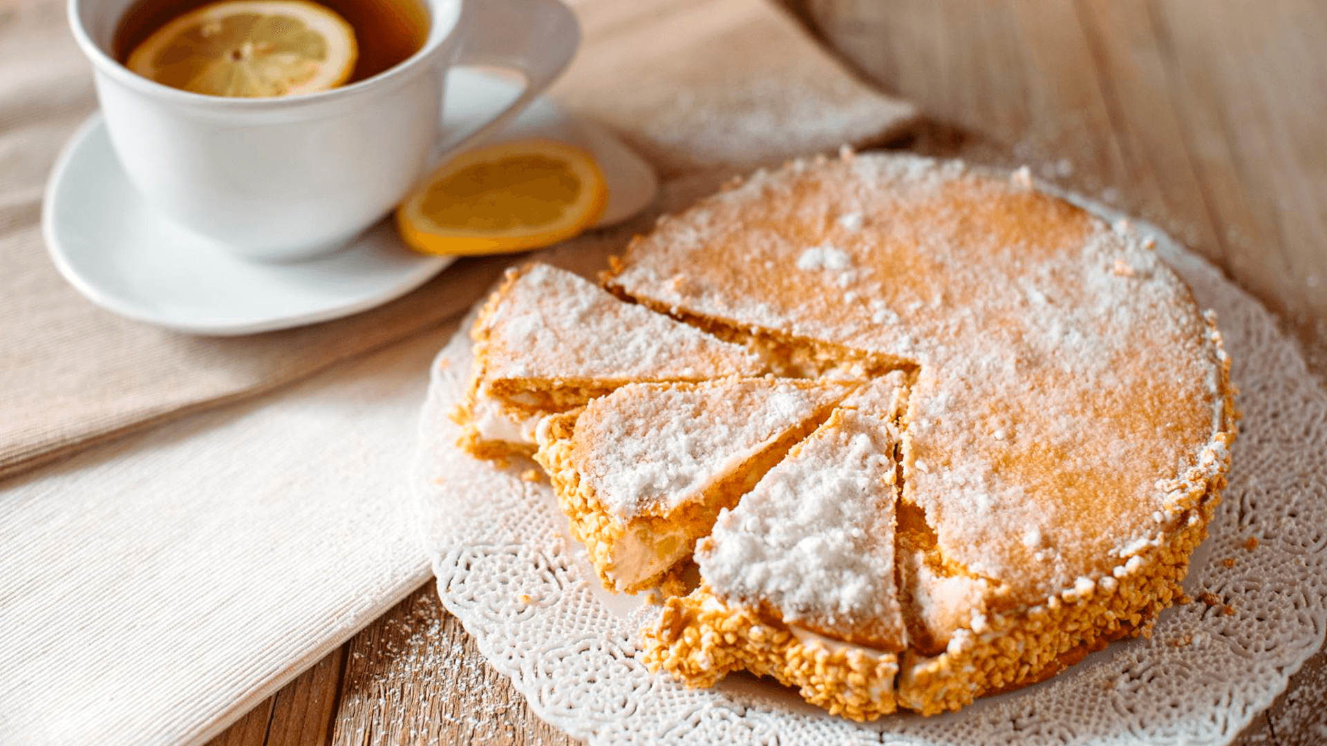 Tarta arricotada light