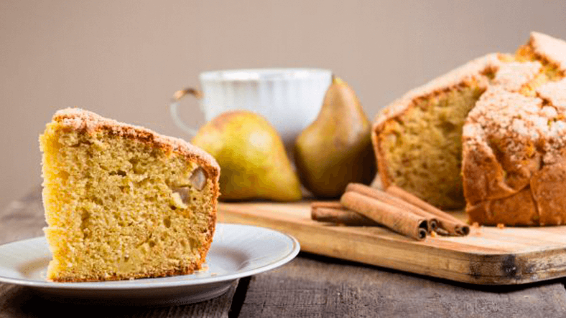 budin de peras